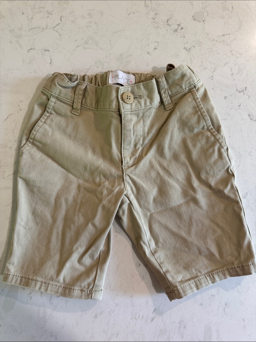 The Children's Place Light Khaki Shorts
